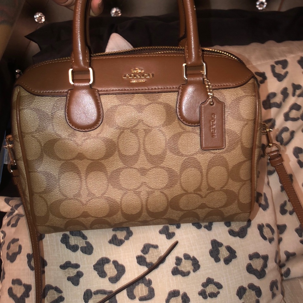 Coach Mini Bennett with matching wallet